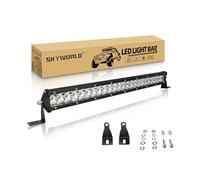 SKYWORLD 20 Pulgadas 144W Barras Luminosas LED 1 Pieza,Impermeable Barra Luminosa LED Faro LED,12V Spot Lámpara Trabajo LED para 4x4 Tractor Coche Camion Barco Offroad