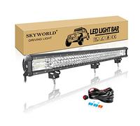 SKYWORLD 34 Pulgadas 86 cm 468W Barra de Luz Led y 12V Cableado Kit