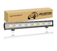 SKYWORLD Barra Led 23 pulgadas 59 cm 480W Barra Led Coche 4x4 Largo Alcance