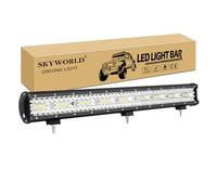 SKYWORLD Barra Led 26 pulgadas 65 cm 540W Barra Led Coche 4x4 Largo Alcance