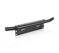 SKYWORLD Soportes de montaje universales Bull Bar Parachoques Delantero Placa de montaje Soporte de soporte Soporte para luz de trabajo en el camino Barra de conducción LED - Negro