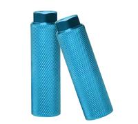 Skyzone 2 clavijas universales para bicicleta, antideslizantes, de aleación de aluminio, accesorios de bicicleta para BMX, bicicleta de montaña (azul cielo)