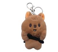 SKZ Llavero de peluche STAY Mini llavero con imán de 10 cm stray-kids Wolf Chan Han Quokka Bbokari Llavero, Han Quokka, 10 CM