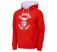 SL Benfica - Sudadera con capucha SLB colección oficial - Talla adulto para hombre S