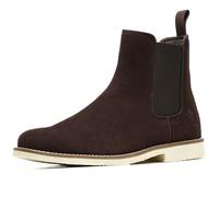 SL-Saint Botas Chelsea Clásicas Hechas a Mano Para Hombre Moda Auténtica Piel de Vaca Slip On (Marrón Cuero, Adulto, Hombre, 42, Números, Sistema tallas calzado EU, mediano)