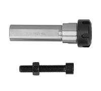 SL25 - ER25 - Portabrocas de boquilla de 80 L, vástago recto para máquina de torno CNC, herramienta de roscado de acero de alta velocidad con orificio pasante de refrigeración