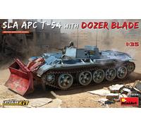 SLA APC T-54 W/ Dozer Blade Tank Interior Kit 1 :3 5 Plástico Modelo Kit Miniart
