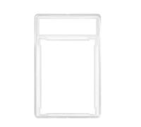 Slab Case for Graded Cards - Transparent Display Card Holder with Brick Design, Storage Organizer Sleeve for Protecting Collection for Children Adults, Card Accessory, Case for Trading Sports Game