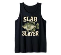 Slab Slayer Big Crappie Catch Fatch Camiseta sin Mangas