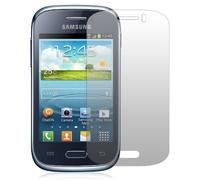 Slabo 2 x Protector de Pantalla para Samsung Galaxy Young GT-S6310N lámina Protectora de Pantalla Ultra Transparente Invisible