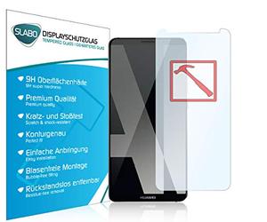 Slabo 3 x Lámina de Vidrio Premium para Huawei Mate 10 Pro Protectora Protector de Pantalla Templado Tempered Glass Claro dureza 9H