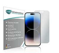 Slabo 4 x Protector de Pantalla Compatible con iPhone 14 Pro lámina Protectora No Reflexion | No Reflexiones Mate