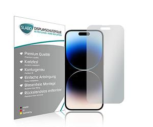 Slabo 4 x Protector de Pantalla Compatible con iPhone 14 Pro lámina Protectora No Reflexion | No Reflexiones Mate