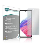 Slabo 4 x Protector de Pantalla Compatible con Samsung Galaxy A53 5G lámina Protectora No Reflexion | No Reflexiones Mate