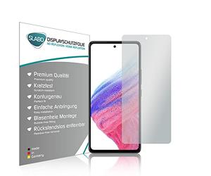 Slabo 4 x Protector de Pantalla Compatible con Samsung Galaxy A53 5G lámina Protectora No Reflexion | No Reflexiones Mate