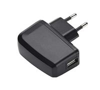 Slabo Adaptador AC Cargador Red Plano USB para Alcatel 3V | 5V | Onetouch Idol 3 | Idol 4 | Idol 4S Cargador Viaje Ultra Slim - Negro