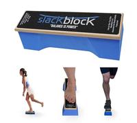 SlackBow SlackBlock - Entrenador de equilibrio atlético, mejora el equilibrio, la estabilidad y el rendimiento atlético, acondiciona tu cuerpo y evita lesiones, compacto y portátil, 13 pulgadas