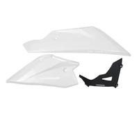 SLAHAJ Anticolisión Accesorios Compatible con Honda CB750 Hornet CB 750 2023 2024 2025 Accesorios Carenado de chasis de carenado de carenado de carenado de Motocicleta Alerón Delantero(White)