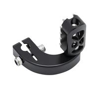 SLAHAJ Compatible con Harley Davidson Softail Fat Boy Breakout FXBR Street Bob 114 Low Rider ST, palanca de cambios de punta y talón para motocicleta. Clavijas de Cambio traseras/Delanteras(C-Black)