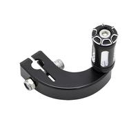 SLAHAJ Compatible con Harley Davidson Softail Fat Boy Breakout FXBR Street Bob 114 Low Rider ST, palanca de cambios de punta y talón para motocicleta. Clavijas de Cambio traseras/Delanteras(A-Black)