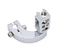 SLAHAJ Compatible con Harley Davidson Softail Fat Boy Breakout FXBR Street Bob 114 Low Rider ST, palanca de cambios de punta y talón para motocicleta. Clavijas de Cambio traseras/Delanteras(C-Chrome)