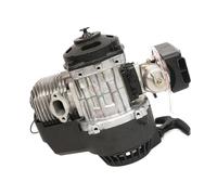 SLAHAJ Filtro de Gasolina Carburador de Motocicleta Motor de 2 Tiempos de 49 CC con Arranque Manual, piñón de 25 H, transmisión de Aire para Quad, Moto de Cross, ATV, 4 Ruedas