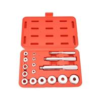 SLAHAJ Herramienta separadora Juego de 17 Herramientas maestras para Desmontar Casquillos de cojinetes de Rueda y Sellos de Carrera, Juego de Ejes de Aluminio Extractor Cojinetes