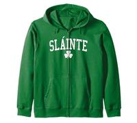 Sláinte Slainte Irish Toast St Patricks Day Vintage Angustia Sudadera con Capucha