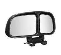 Slakerbe Espejo de ángulo muerto para coche, universal, resistente al agua, doble convexo, espejo de gran angular, espejo ciego autoadhesivo, espejo auxiliar para coche, espejo retrovisor para