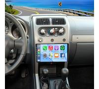 Slakerbe Radio de coche 4+64G 2 DIN para Nissan Frontier 2001-2004 | Radio Android 14 de 10,1 pulgadas con GPS Navi Bluetooth WiFi FM Control de volante con inalámbrico Carplay & Cable Android