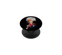 Slam Dunk Eagle Basketball Streetball Mascot Graphic PopSockets PopGrip Adhesivo