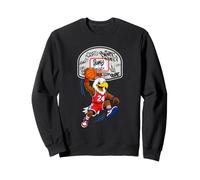 Slam Dunk Eagle Basketball Streetball Mascot Graphic Sudadera