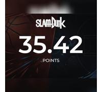 Slam Dunk Mobile - 35.42 Point Direct Top-Up - GLOBAL