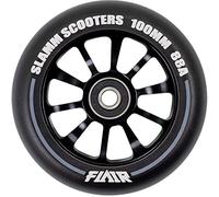 Slamm Scooters Flair 2.0 Wheels Ruedas de patín, Adultos Unisex, Black (Negro), 100 mm