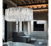 Slamp Accordéon lámpara colgante LED plata 2.700K