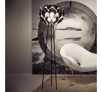 Slamp Flora - lámpara de pie de diseño, plateado