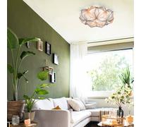 Slamp La Vie M plafón, ancho 47 cm, ámbar True