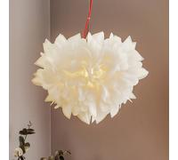 Slamp Veli Foliage colgante blanco-rojo 45cm