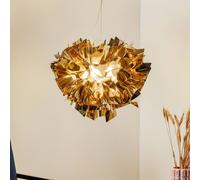 Slamp Veli lámpara colgante de diseño, Ø 42cm, oro True