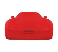 SLANNB Funda Coche para Aston Martin DBX707 (Seit 2022), Medida Suave Cubierta de Parasol Anti-UV Transpirable a Prueba de Polvo de Belleza,B Red
