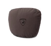 SLANNB Reposacabezas Coche para Lamborghini Revuelto/Temerario/Urus/Huracán, Cojín para el Cuello del Coche Cómodo Transpirable para Conducir y Viajar,E Coffee