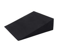 SLANT BOARD SKATS - Sentadillas De Espuma De Yoga Negro | Panel De Encendido De Esquina | Esquina De Camilla De Ternero, Inclinación De Fitness Antideslizante | Ejercicio En Casa Ligero Para Plantar