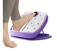 Slant Board - Tabla elástica ajustable para pilates, fijación del pie para los terneros, tacón de tobillo, equipo de entrenamiento de fuerza para la recuperación de la rodilla, equilibrio plegable