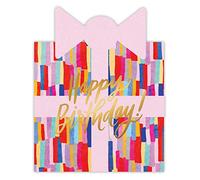 Slant Collections Servilletas de papel troqueladas para cóctel/bebidas, 20 unidades, regalo