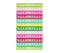 Slant Collections Servilletas de toalla de invitados/cena, 16 unidades, Fa La Vodka