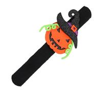 Slap Bracelet, Festival Wristband, Halloween Decorative Arm Band, Goodie Bag Filler 8.27x2.95x0.39 Inches for Costume Competition, School Event, Haunted House, Party, Fall Gathering, Family Fun