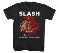 Slash Apocalyptic Love Album Men's T Shirt Myles Kennedy Conspirators Angel Black 3XL