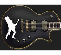 Slash Guns Guitar Stickers Vinyl Decoration Guitar & Bass Pegatinas Vinilo Decoracion (blanco)