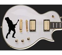 Slash Guns Guitar Stickers Vinyl Decoration Guitar & Bass Pegatinas Vinilo Decoracion (negro)