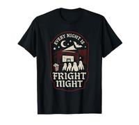 Slasher Film Adict Horror Flick Junkie Cult VHS Caos Camiseta
